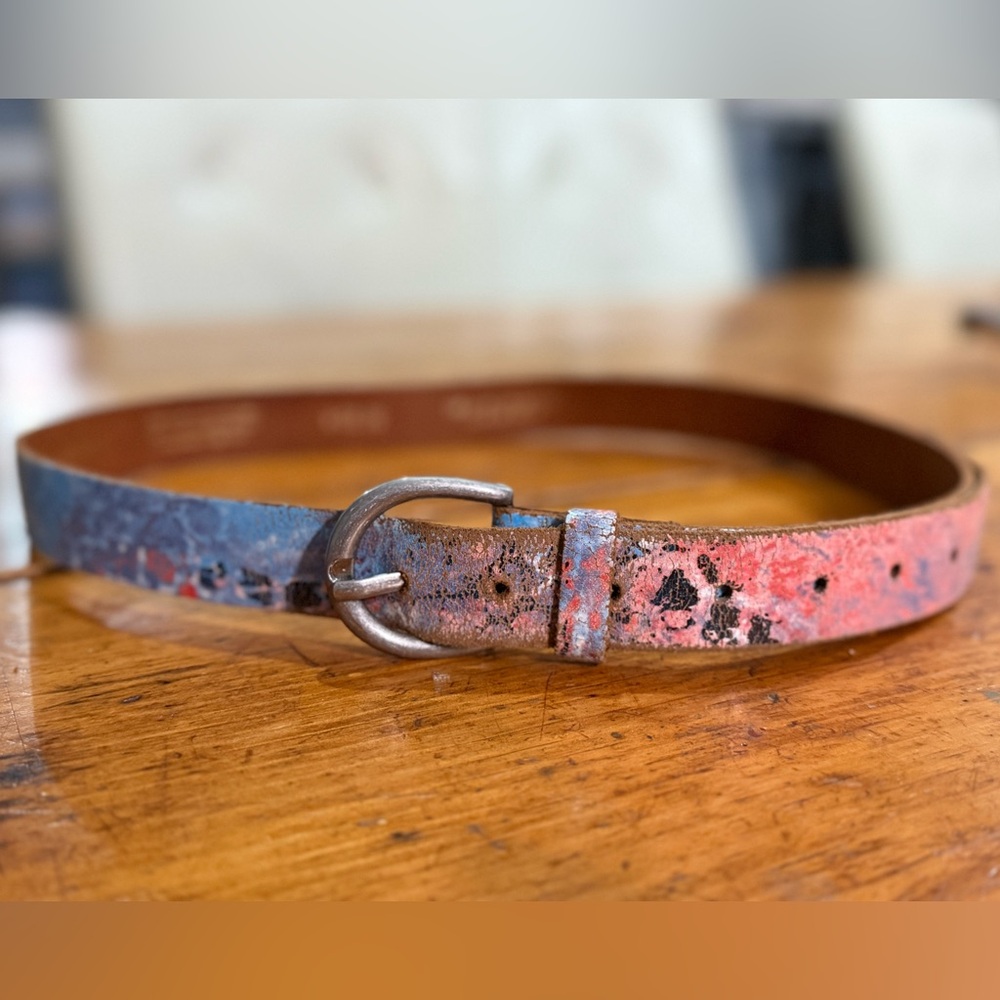 Weinmann Leather Multi Color Belt